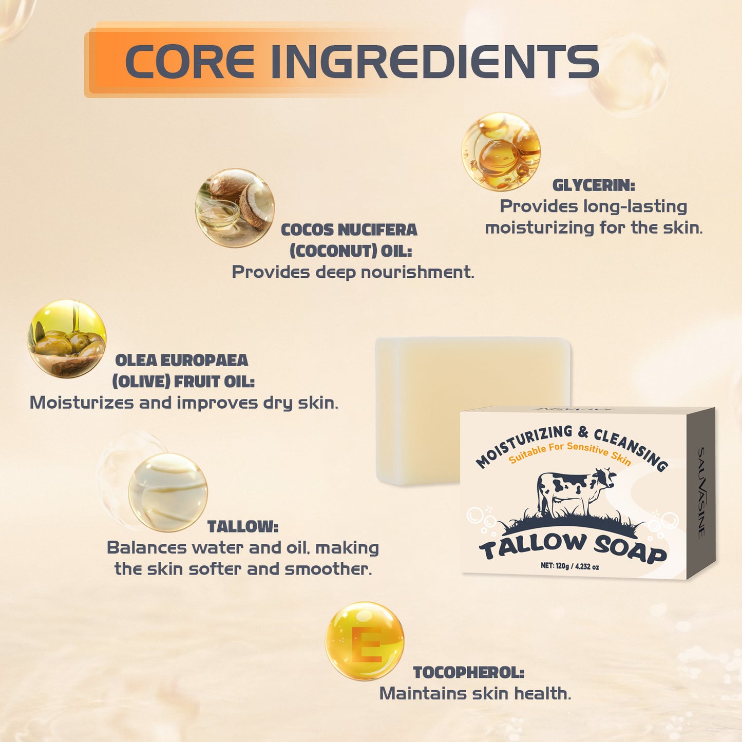 DCKN Tallow Soap Bar